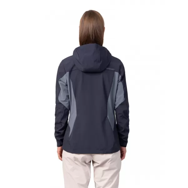  Dámská bunda HANNAH AIRY HOODY POLAR NIGHT/GRISAILLE 