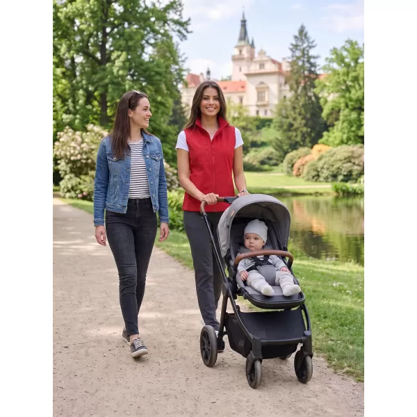  Dámská softshellová vesta ALTISPORT NoPrint NP/ALW965 ČERVENÁ 
