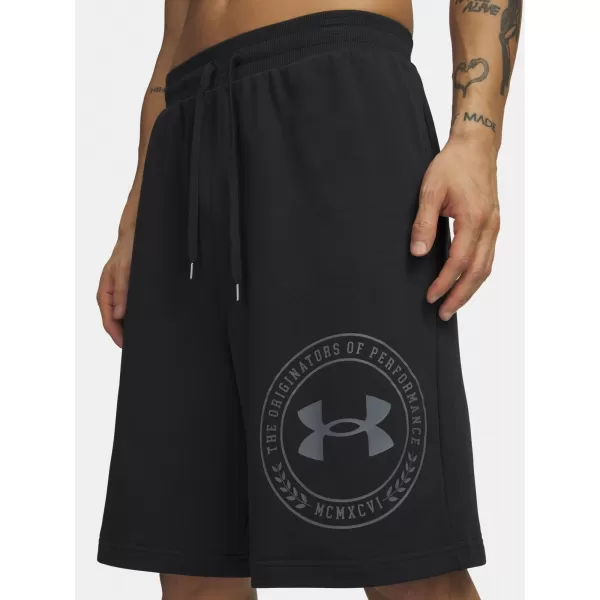  Pánské kraťasy UNDER ARMOUR RIVAL LW GRAPHIC SHORTS 6014689-001 ČERNÁ 