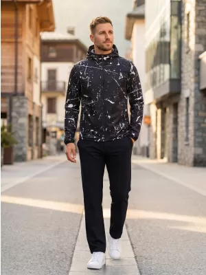 Pánská softshellová bunda premium ALTISPORT VOJ/ALM034JACK01 ČERNÁ
