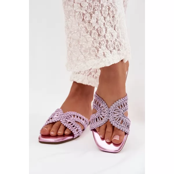  Dámské pantofle BOTO FARIELLA 41984 PURPLE 