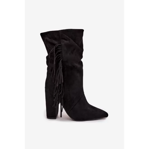 Dámské boty BOTO ZATEPLENÉ 40514 BLACK 