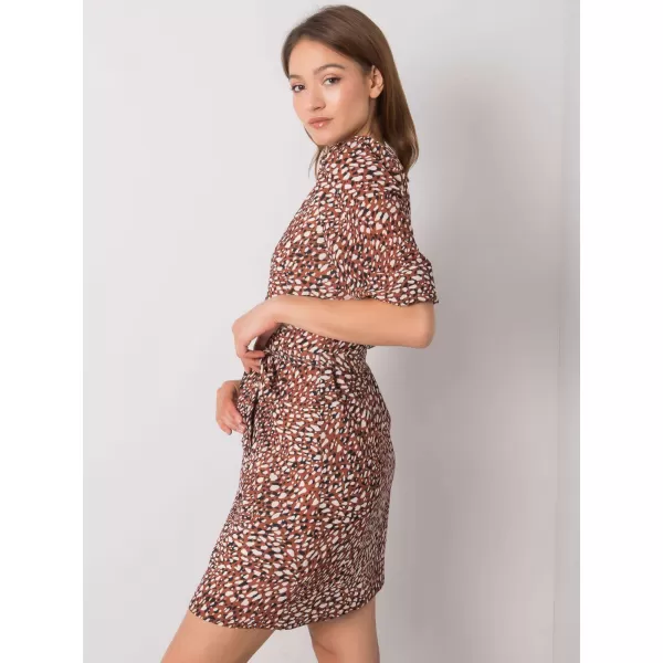  Dámské šaty LAKERTA LK-SK-508079.47P BROWN 