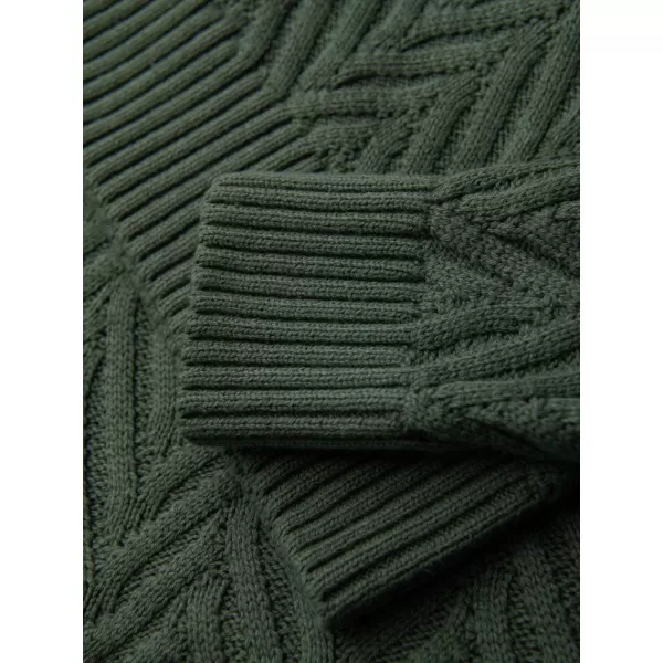  Pánský svetr OMBRE OM-SWSW-0147 FADED GREEN 
