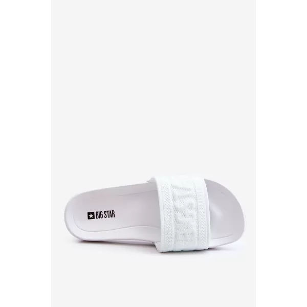  Dámské pantofle BIG STAR LL274A159 WHITE 