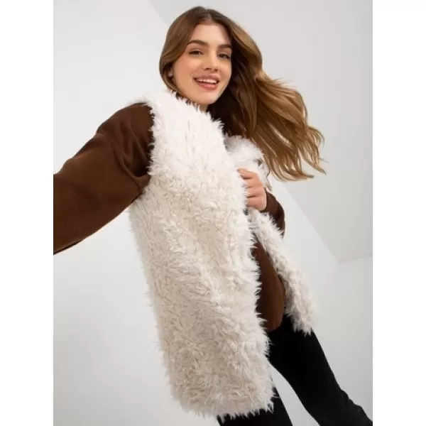  Dámská vesta WOOL FASHION ITALIA AT-KZ-21501.22P WHITE 