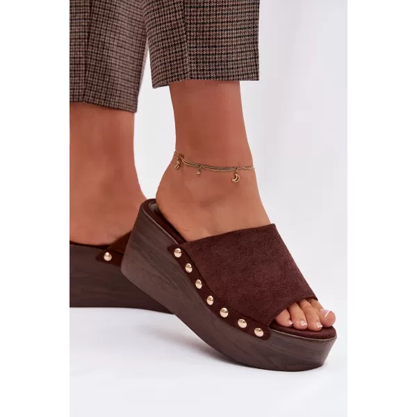  Dámské sandály BOTO HELIVINA 41630 BROWN 