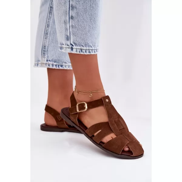  Dámské sandály BOTO BELANESSA 41616 BROWN 