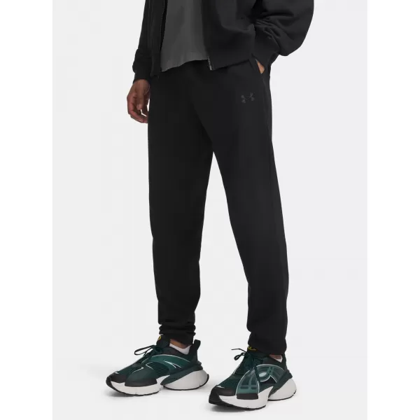  Pánské tepláky UNDER ARMOUR RIVAL LW JOGGER 6014638-001 ČERNÁ 