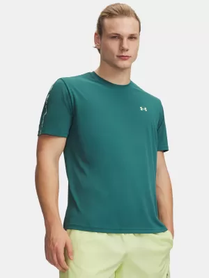 Pánské triko UNDER ARMOUR UA TECH TAPING SS 6012356-339 ZELENÁ