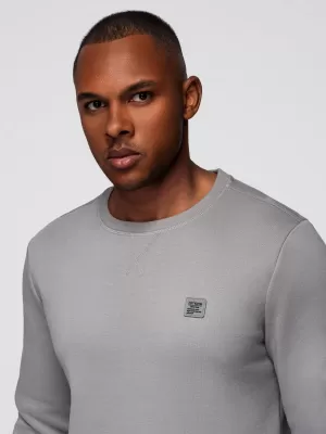 Pánská mikina OMBRE OM-SSNZ-0243 GREY