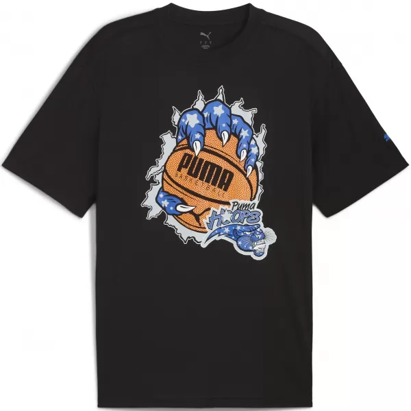  Pánské triko PUMA HOOPAVERSE TEE 3 632891-02 PUMA BLACK 