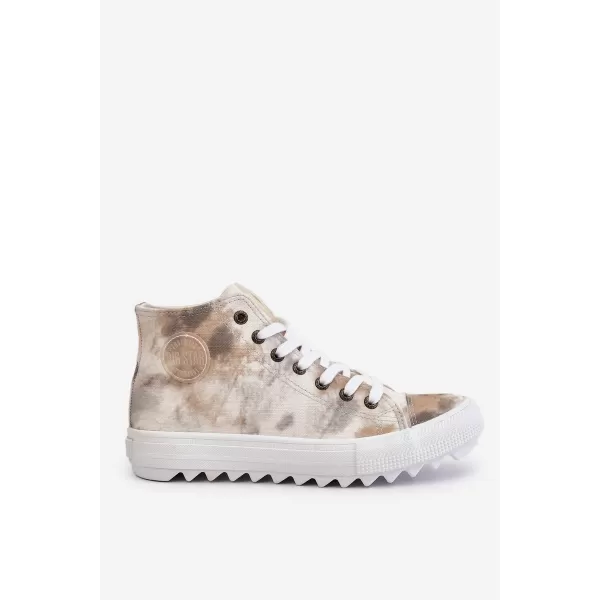  Dámské tenisky BIG STAR LL274047 WHITE/OLIVE 