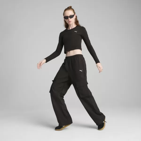  Dámské triko PUMA WARDROBE ESS BABY TEE 629761-01 PUMA BLACK 