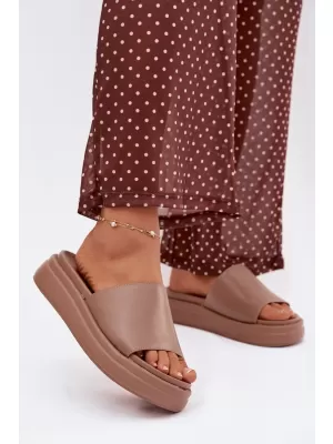 Dámské pantofle BOTO TANELISSE 41301 KHAKI