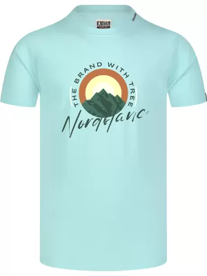 Pánské triko NORDBLANC SUNRISE NBSMT8152 SVĚTLE MODRÁ
