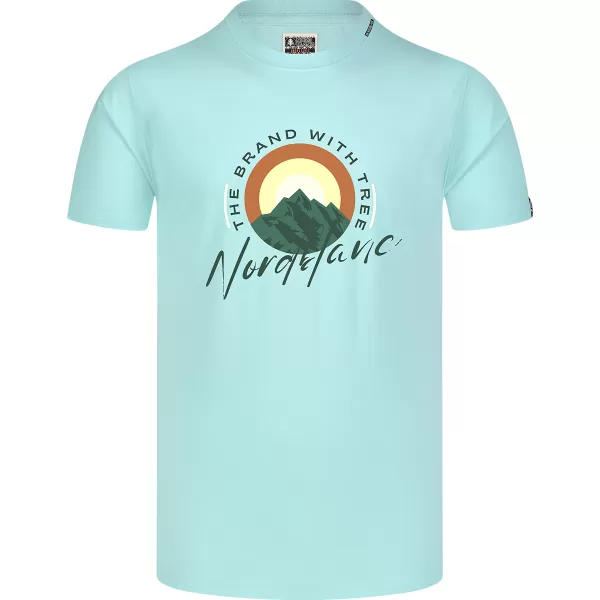  Pánské triko NORDBLANC SUNRISE NBSMT8152 SVĚTLE MODRÁ 