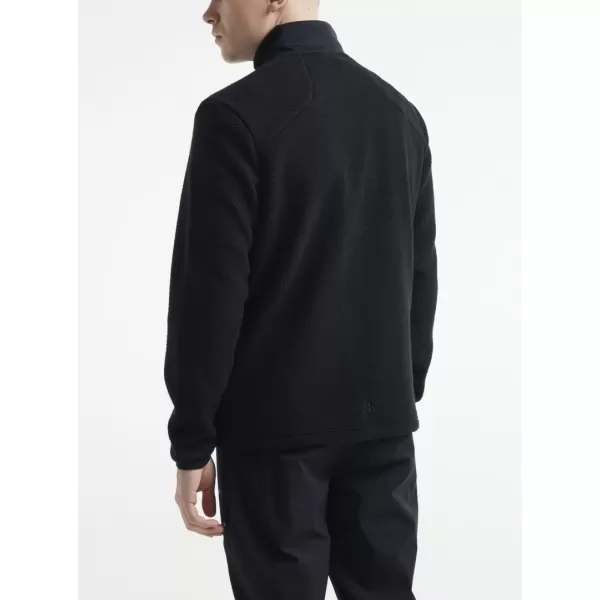  Pánská fleecová mikina Sherpa CRAFT Corp. ADV Pile Fleece Jacket M OHNIVÁ/ČERNÁ 
