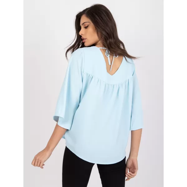  Dámská halenka RUE PARIS CHA-BZ-1701.29P LIGHT BLUE 