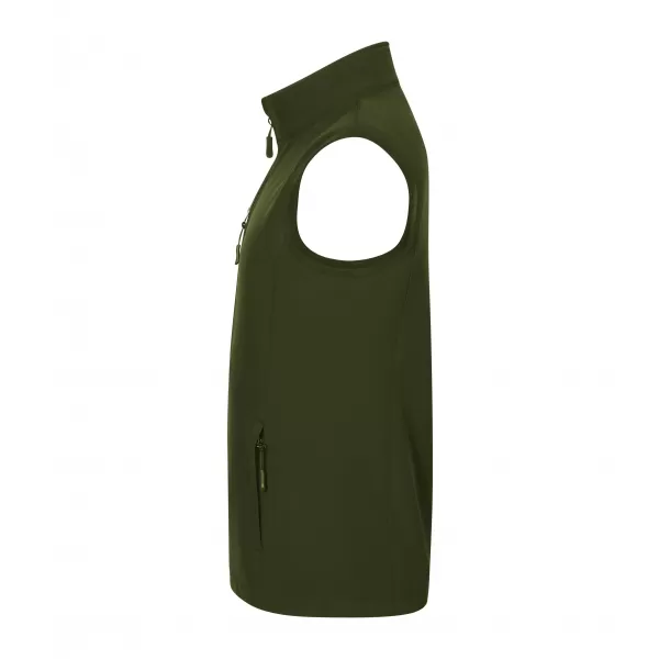 Pánská softshellová vesta ALTISPORT NoPrint NP/ALM865 MILITARY 