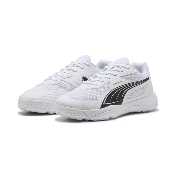  Dětské boty PUMA SOLARFLASH III JR 107851_08 PUMA WHITE/PUMA BLACK 