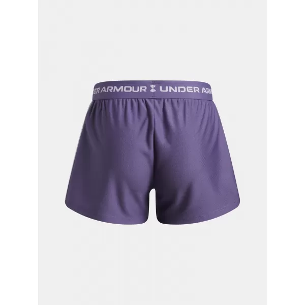 Dívčí kraťasy UNDER ARMOUR G TECH PLAY UP SHORT 1390075-520 FIALOVÁ 