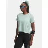 Dámské triko UNDER ARMOUR UA VELOCITI SHORTSLEEVE 6009540-703 ZELENÁ