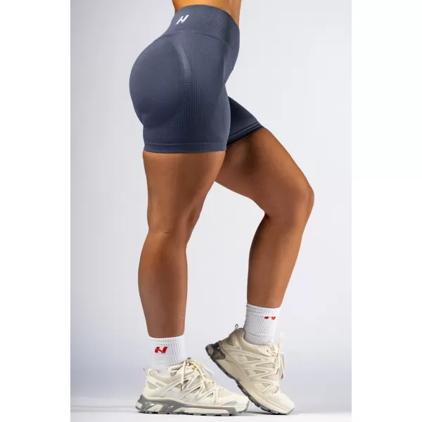  NEBBIA High-waist push-up šortky POWER 893 GREY 