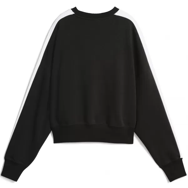  Dámská mikina PUMA T7 OVER-OVERSIZED CREW 633439-01 PUMA BLACK 