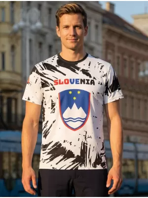 Pánské tričko premium ALTISPORT VOJ/ALM036SI/TR01 ABSTRAKCE