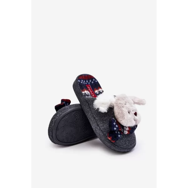  Dětské pantofle BOTO DASCA 28697 GREY 