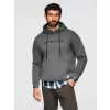Pánská mikina OMBRE OM-SSNZ-0241 GRAPHITE