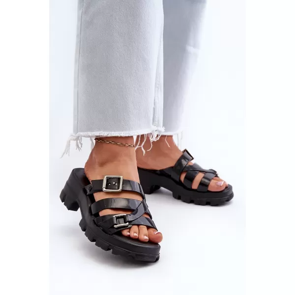  Dámské sandály ZAXY NN285043 BLACK 