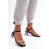 Dámské sandály S.BARSKI MR1037-01 BLACK