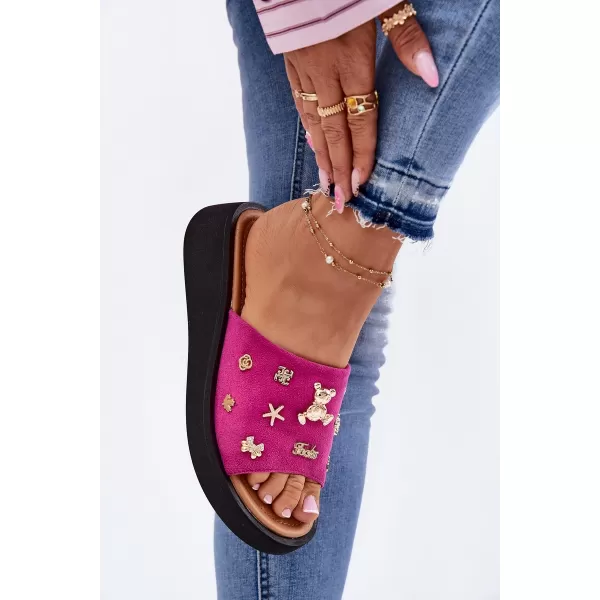  Dámské pantofle VINCEZA 66741 PINK 