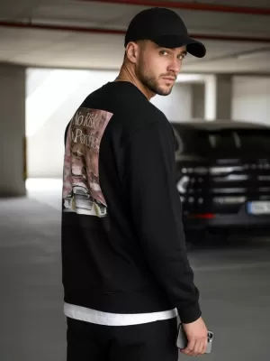 Pánská mikina DSTREET ČERNÁ