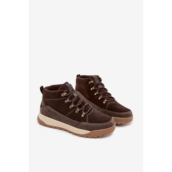  Pánské boty BIG STAR SS174263 BROWN/BEIGE 