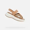 Dámské sandály GEOX SPHERICA ECUB-3 S G012857 HNĚDÁ