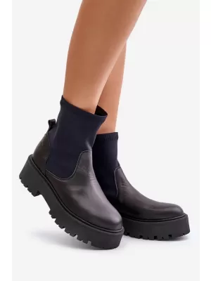 Dámské boty ZAZOO 2947 BLACK