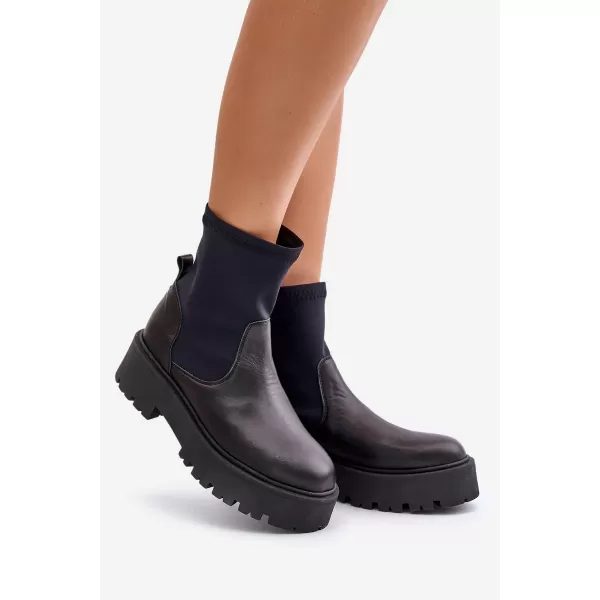  Dámské boty ZAZOO 2947 BLACK 