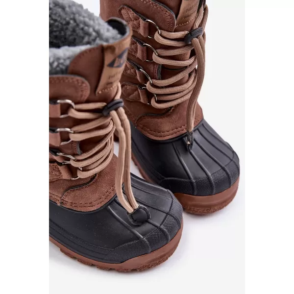  Dětské sněhule LEE COOPER LCJ-24-44-2842K BROWN 