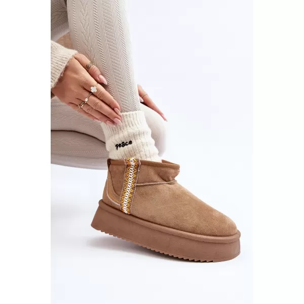 Dámské sněhule BOTO UDRA 29607 KHAKI 