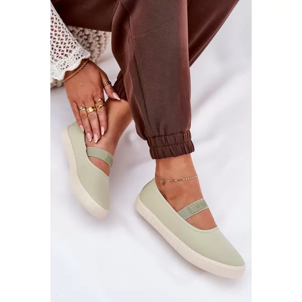  Dámské tenisky BIG STAR NN274604 GREEN 