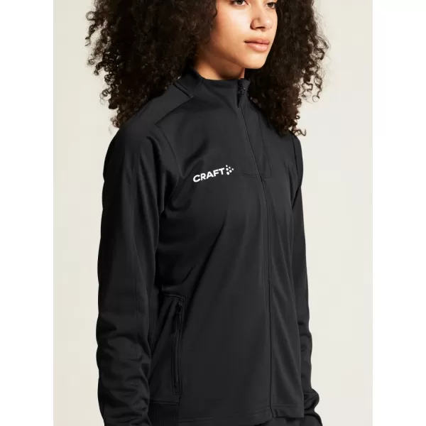  Dámská tréninková bunda CRAFT TW Evolve 2.0 Full Zip Jacket W ČERNÁ 