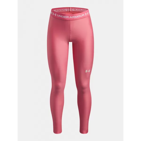  Dívčí legíny UNDER ARMOUR HEATGEAR LEGGING 6009975-600 RŮŽOVÁ 