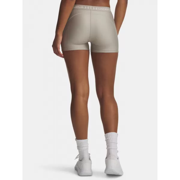  Dámské kraťasy UNDER ARMOUR HEATGEAR SHORTY 6010725-203 HNĚDÁ 
