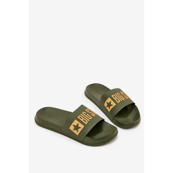  Pánské pantofle BIG STAR SS174360 GREEN 