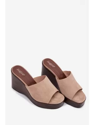 Dámské pantofle BOTO RAVELIA 41346 KHAKI
