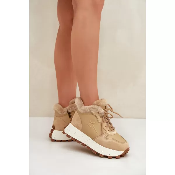  Dámské boty BIG STAR OO274A330 BEIGE 