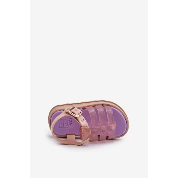  Dětské sandály ZAXY NN385020 PURPLE 